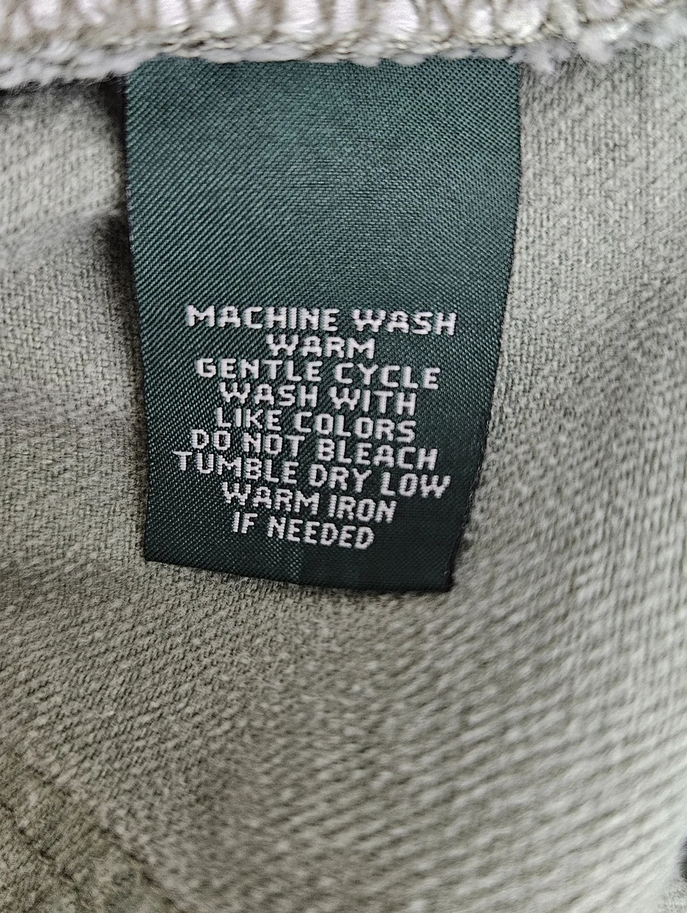 LRL Ralph Lauren Modern Straight Cropped Jeans Mid Rise Olive Green Denim 14